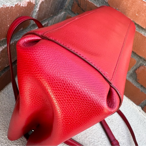 COACH❤️Large Christie Carry-All in Cardinal Red with Wallet & Scarf BUNDLE - Picture 8 of 15